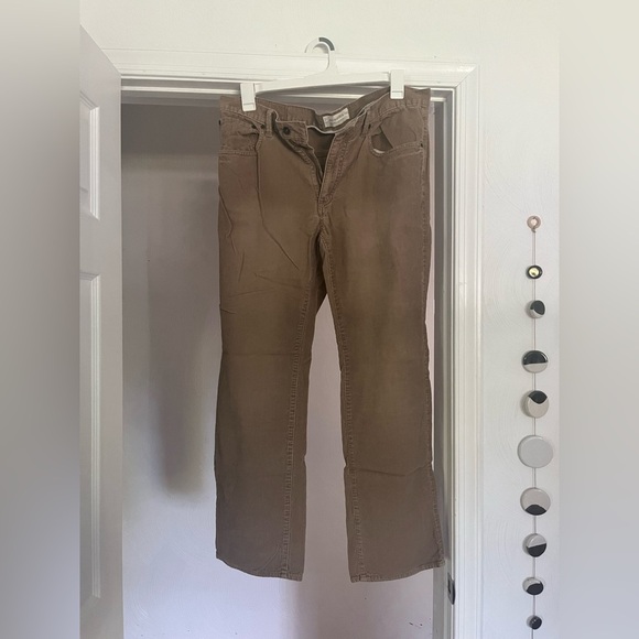 Sonoma brown corduroy pants, size 36/32 - Picture 2 of 6